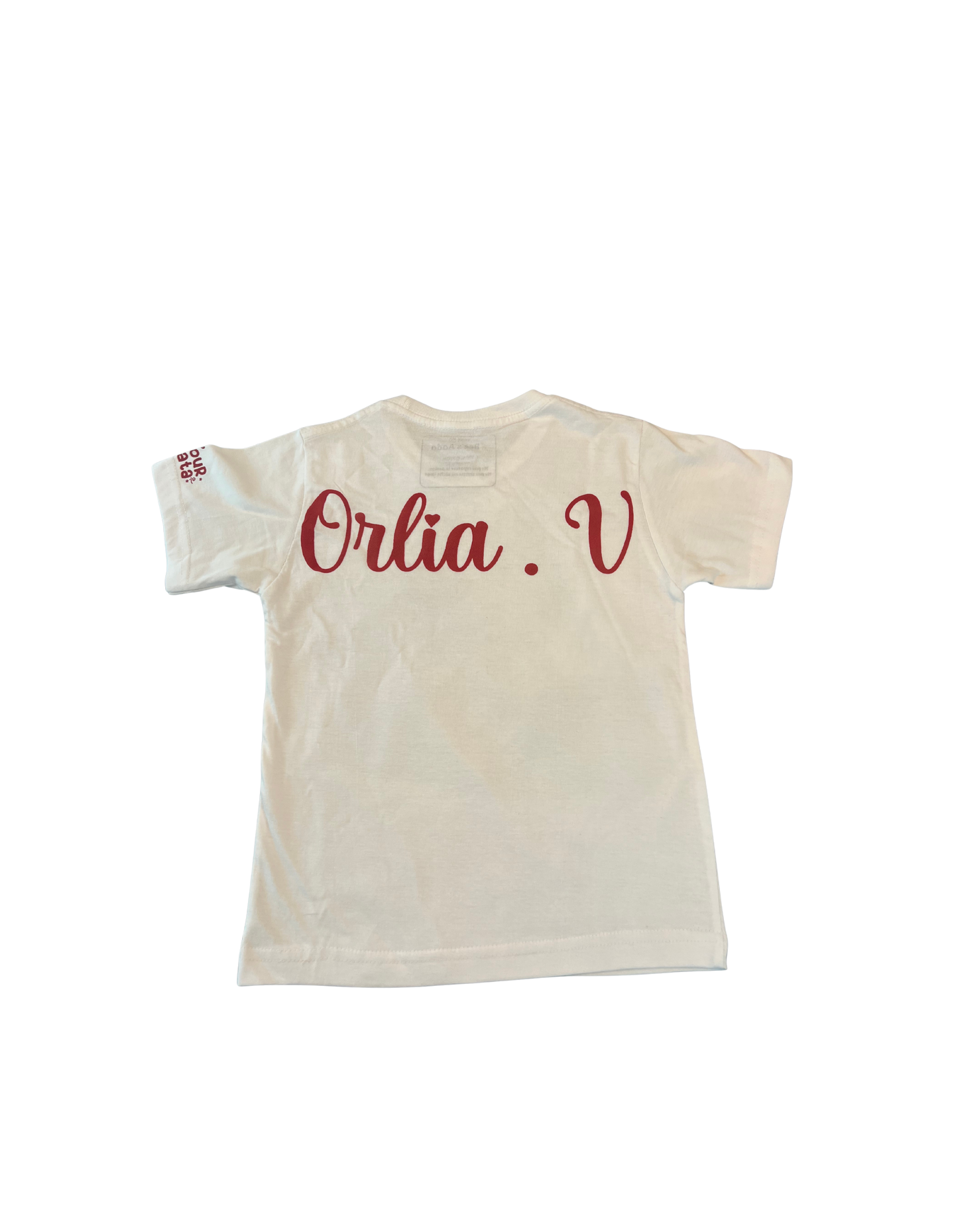 T-shirt "L'amour de tata" à personnaliser