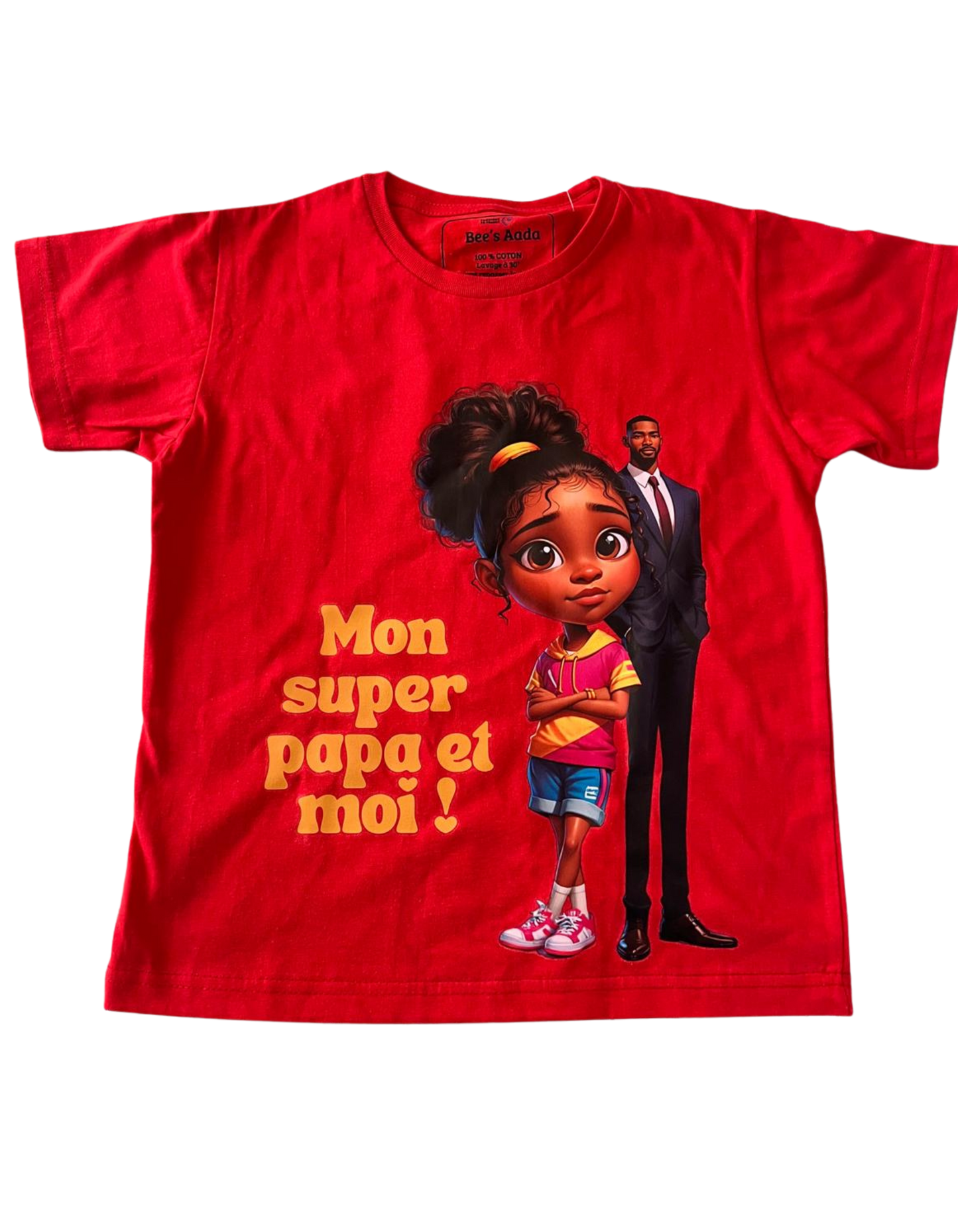 T-shirt "SUPER PAPA "  à personnaliser