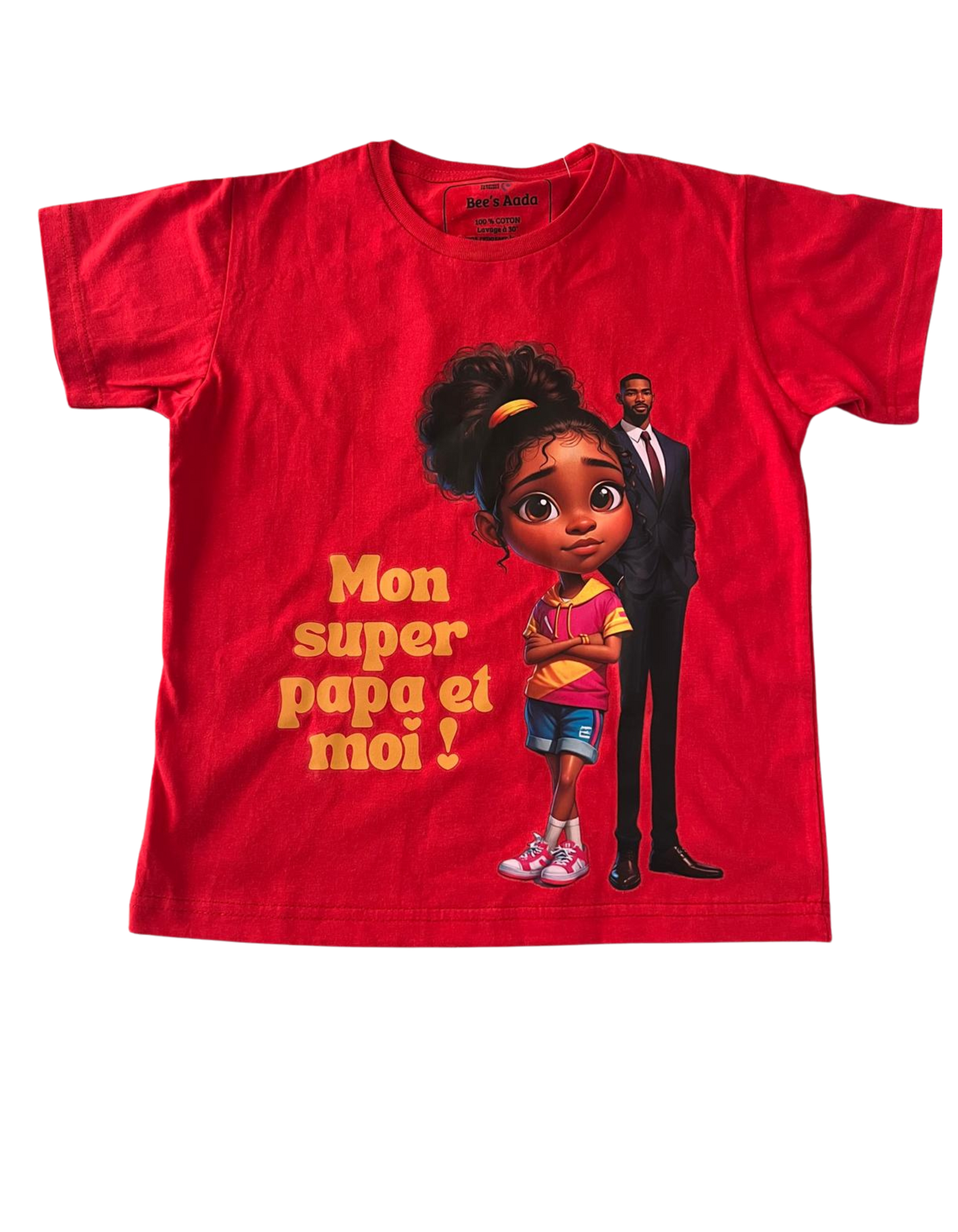 T-shirt "SUPER PAPA "  à personnaliser